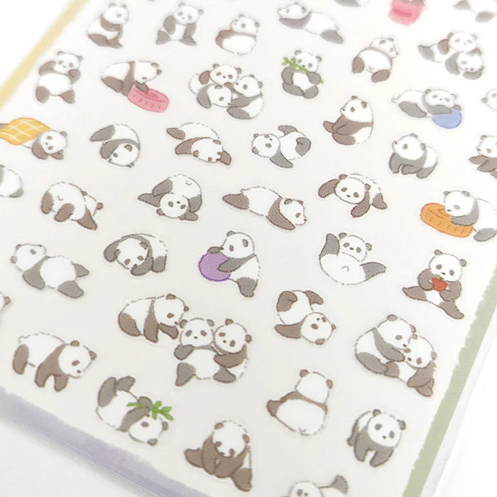 Mindwave Clear Stickers Puchifuwa - Panda