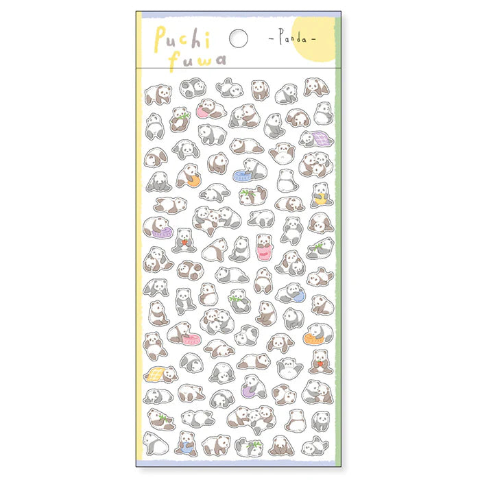 Mindwave Clear Stickers Puchifuwa - Panda