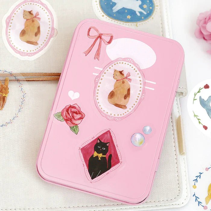 BGM Clear Deco Stickers Brooch - Animals - Kizuna Stationery