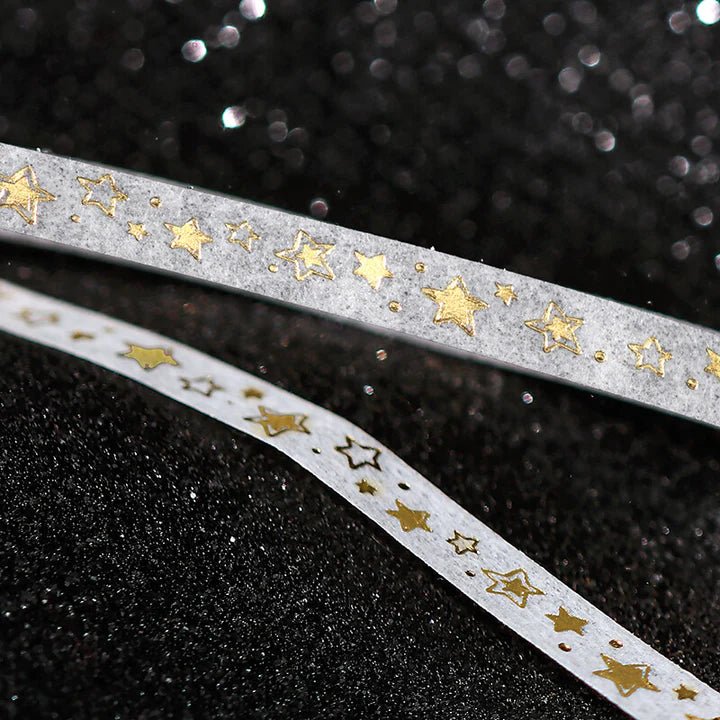 BGM Washi Tape Foil Classic - Star Day - Kizuna Stationery