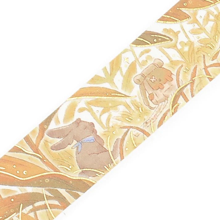 BGM Washi Tape Foil Mysterious Journey - Hide and Seek - Kizuna Stationery
