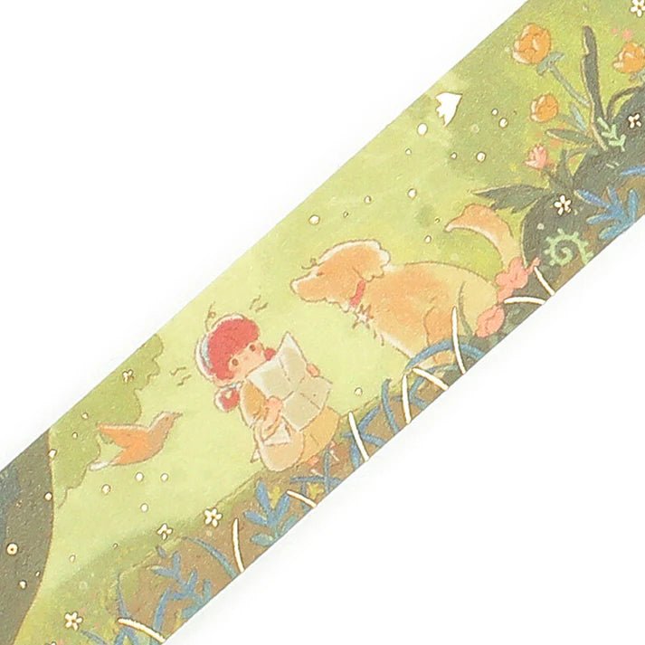 BGM Washi Tape Foil Mysterious Journey - To the Forest - Kizuna Stationery