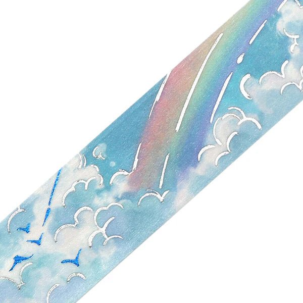 BGM Washi Tape Foil Sky Picture Book - Clear Sky - Kizuna Stationery