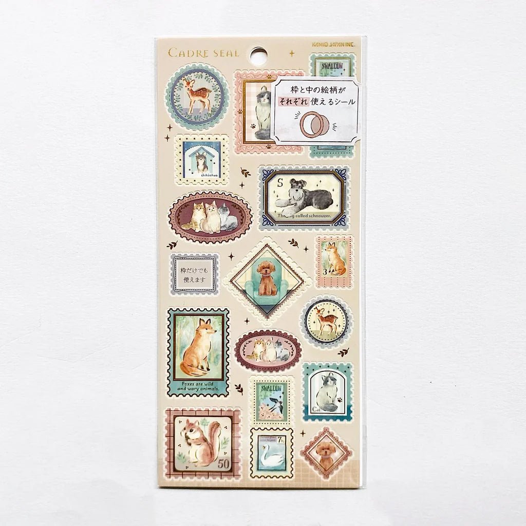 Kamio Cadre Frame Stickers - Kizuna Stationery