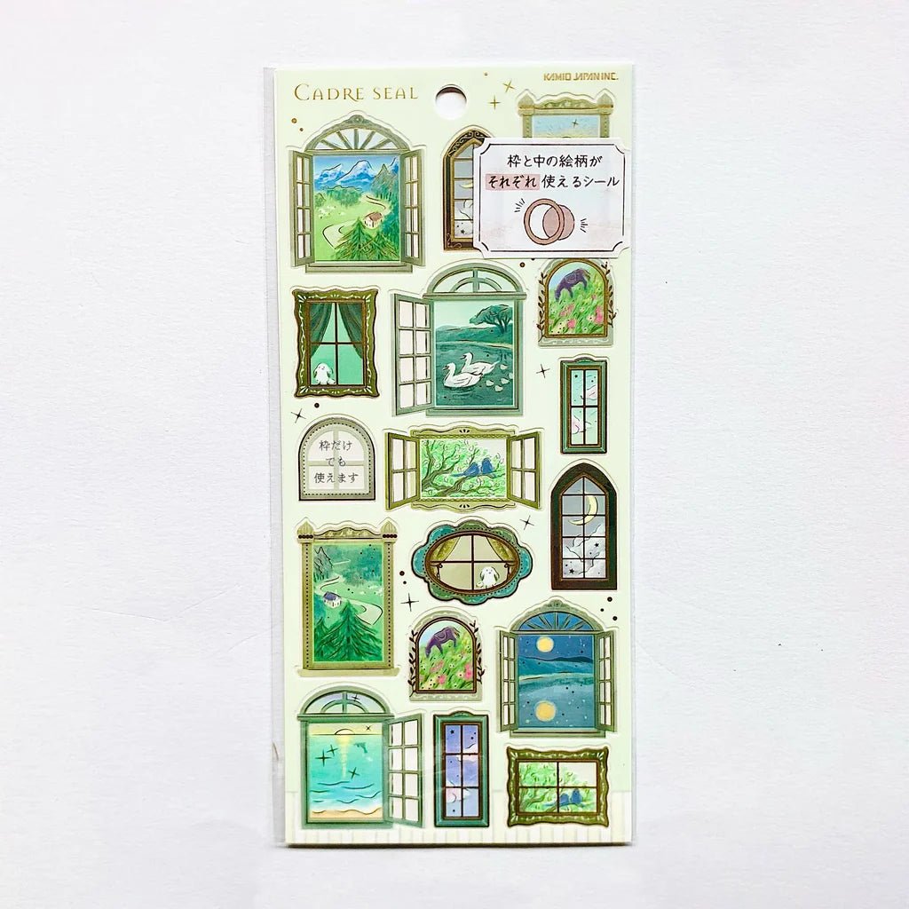 Kamio Cadre Frame Stickers - Kizuna Stationery