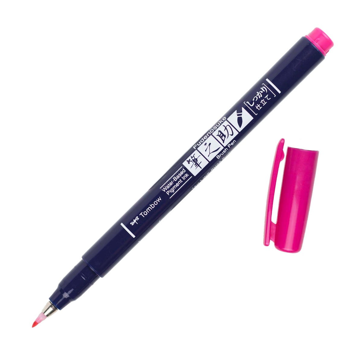Tombow Fudenosuke Brush Pen - Hard Tip - Individual Colour