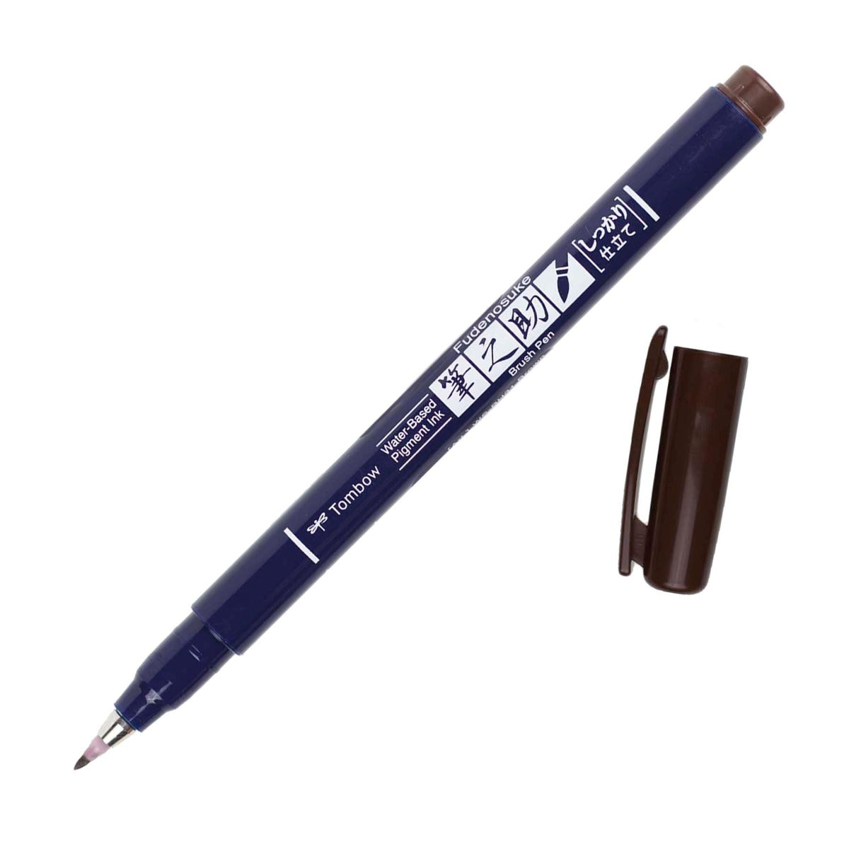 Tombow Fudenosuke Brush Pen - Hard Tip - Individual Colour