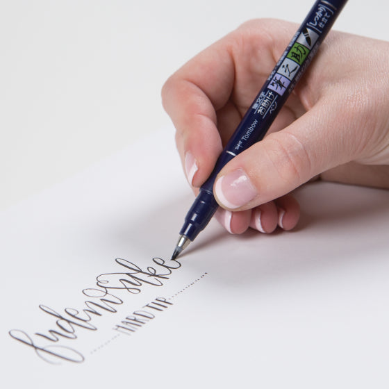 Tombow Fudenosuke Brush Pen - Hard Tip