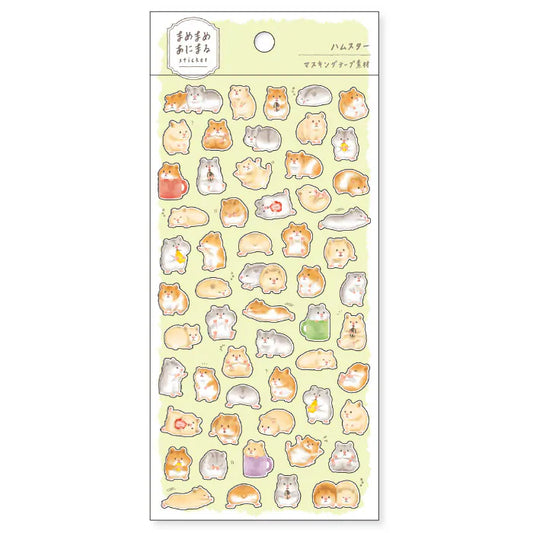 Mindwave Animaru Sticker Sheet - Hamster