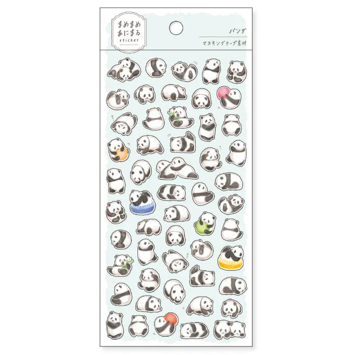 Mindwave Animaru Sticker Sheet - Panda