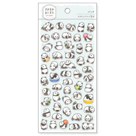 Mindwave Animaru Sticker Sheet - Panda