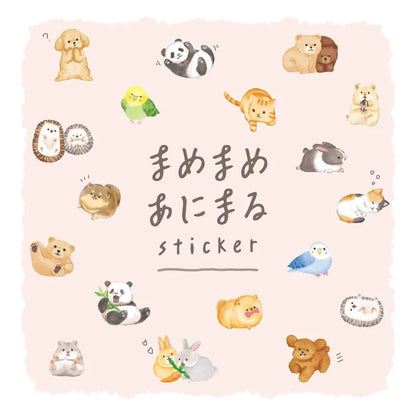 Mindwave Animaru Sticker Sheet - Hamster