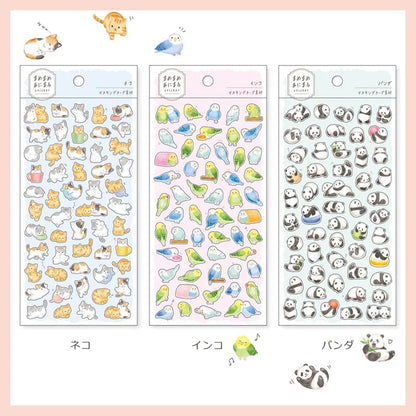 Mindwave Animaru Sticker Sheet - Panda