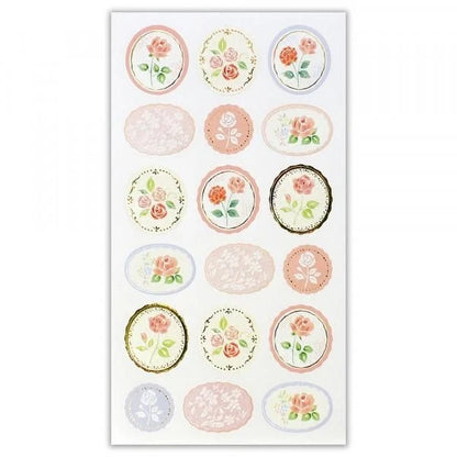 Vintage Rose Gold Foil Stickers