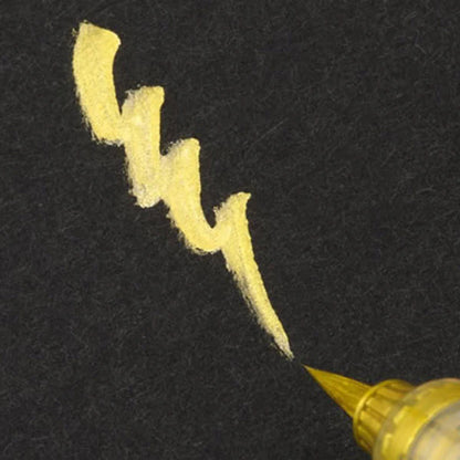 Pentel Fude Metallic Brush Pen - Kinnoho Gold