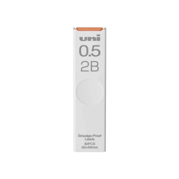 Uni Smudge-Proof Pencil Lead - 0.5mm