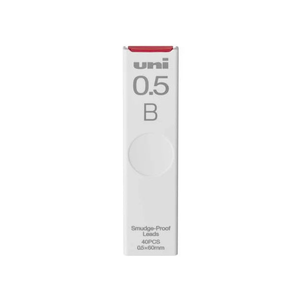 Uni Smudge-Proof Pencil Lead - 0.5mm