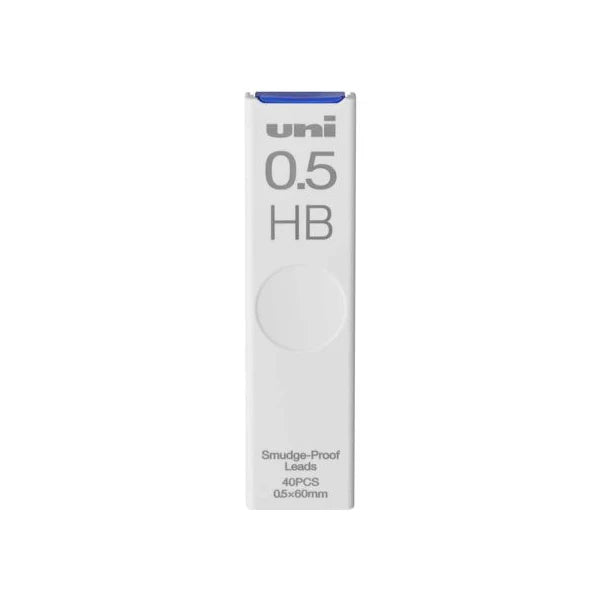 Uni Smudge-Proof Pencil Lead - 0.5mm