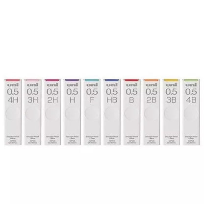 Uni Smudge-Proof Pencil Lead - 0.5mm